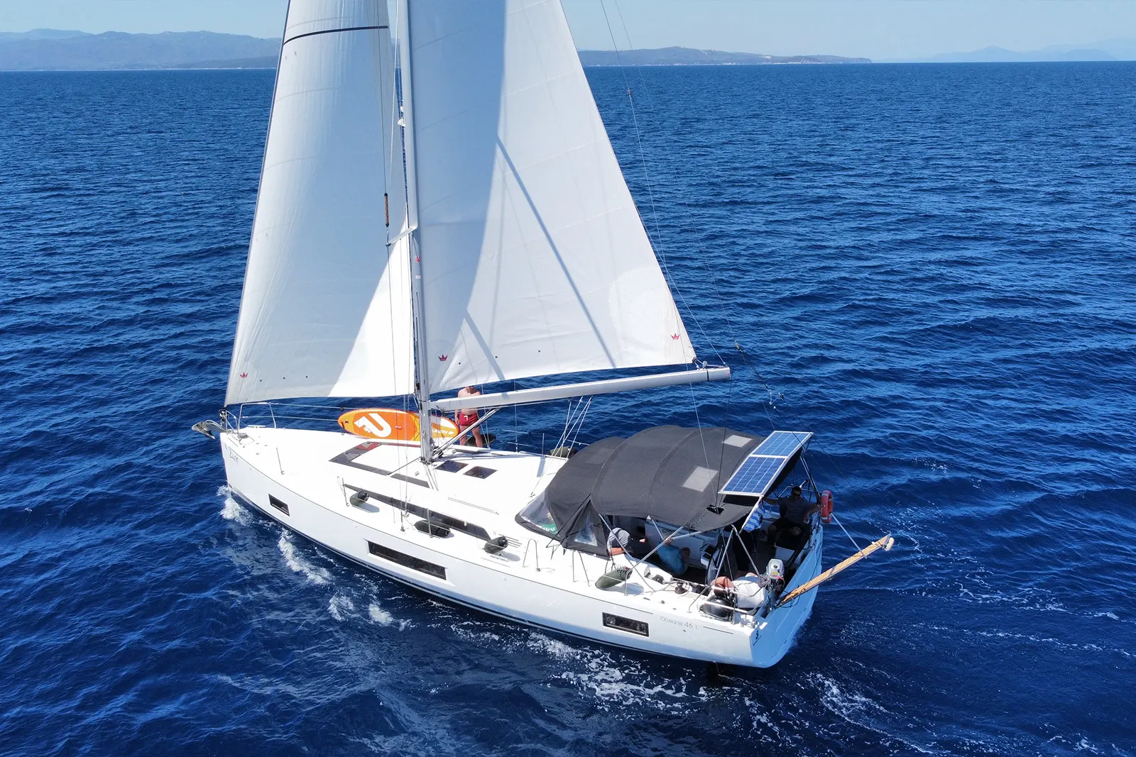 Beneteau 46.1 sailing yacht available for charter in the Sporades.