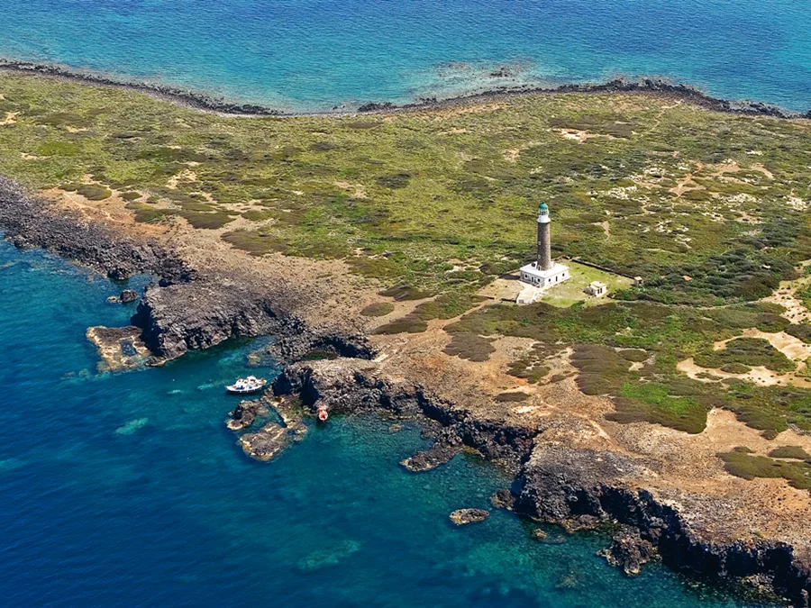 Psathoura Island in the Alonissos national marine park